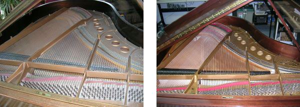 piano restoration before and after